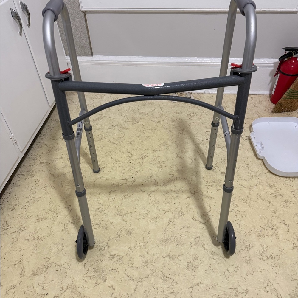 Gray Walker with Wheels